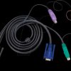 2L-1710P KVM cable, VGA, PS/2, audio, 10 m