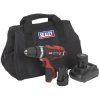 Sealey CP1201KIT Hammer Drill/Driver Kit Ø10mm 12V Li-ion - 2 Batteries