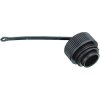 Binder 08 2302-000-000-Protection Cap with 70mm Strap for Female Cable Mount