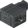 Złącze czarny GML 209 NJ GB1 Ilość styków:2 + PE Hirschmann Zawartość: 1 szt.