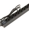 Listwa zasilająca do szaf RACK 19cali PD-9/R-IEC 1.8m
