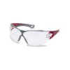 uvex 9198258 pheos cx2 safety glasses UV protection Red/Grey