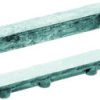 Panel mounting frame, size 24B, die-cast aluminum, screw locking, 09400009955