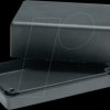 1594ABK Universal housing, series 1594, 56 x 56 x 40 mm, black