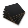 Płyta HDF czarna - 3mm - 160x160mm - 5szt.