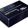 Konwerter DC/DC REM10, Uwe 18V dc, Uwe 9V, Uwy 5V dc, Recom 2 A 10 W -40 °C 105 °C Otwór przelotowy