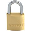 Faithfull BC7525 Brass Padlock 25mm 3 Keys
