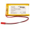 Akumulator litowo-polimerowy Akyga AKY0105 LP584070 Li-Po 3,7V 1500mAh PCM JST 2.54...