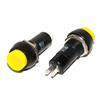Przełącznik okrągły PBS-11A żółty OFF-ON 250VAC/2A