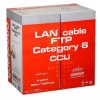 Kabel teleinformatyczny skrętka CAT6 F/FTP CU 4x2xAWG23 / 305m