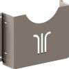 Elmeko ST-A4-U blacha stalowa szary błyszczący (D x S x W) 87 x 330 x 257 mm 1 szt.