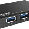 D-Link DUB-1340/E USB-Hub 4 porty USB-A USB 3.0 5 GBit/s czarny DUB-1340/E