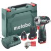Metabo 601749590 PowerMaxx BS BL Q Brushless Drill/Screwdriver 12V 2x2.0Ah