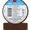 Taśma izolacyjna 15mm x 10m PVC Temflex 165 brązowa 7100184725 /100szt./