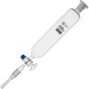 Glassco Cylindrical Funnel with Glass Stopcock 250ml Socket 19/26 Cone 19/26