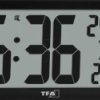 60.4525.01 Digital radio clock with indoor climate