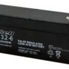 Lead-battery, 6 V, 3.2 Ah, 134 x 35 x 6 mm, faston plug 4.8 mm, XCEXP3.26
