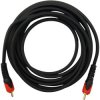 Kabel 1xRCA-1RCA 3m Premium Czarny, Wtyk Red/Green/Blue