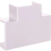 Rozgałęźnik do korytek kablowych typu T 40x25 biały /2szt/ ECT4025B