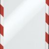 4944132 Info frame, self-adhesive, A4, red/white, pack of 2