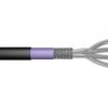 Kabel teleinformatyczny S/FTP 4x2xAWG23 kat. 7 PE zewnętrzny DK-1741-VH-10-OD /bębnowy/
