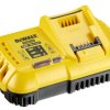 DeWALT Ładowarka akumulatorów DCB118-GB, 240 V, do uzytku z: Akumulatory DeWALT 54V XR, Typ G — brytyjski z 3 bolcami