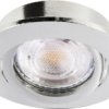 Lampa punktowa, sufitowa Deko Light Samsola, rund, glänzend, Silber 110041