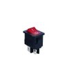 PRZEŁĄCZNIK 2-POZ. 4 PINY ON-OF 230V R PODŚW.DWUTOROWY B100