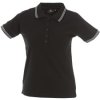 MINORCA BLACK POLO DONNA M/CORTA