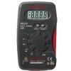 Kieszonkowy multimetr z pomiarem pojemności, ciągłości obwodu i automatyczną zmianą zakresów pomiarowych M-320