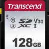 TS128GSDC300S SDXC memory card, 128 GB, UHS-I U3 class 10, V30, 300S