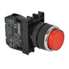Przycisk sterowniczy wystający, niestabilny, 1NO, czerwony T0-B100HK