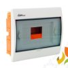 Rozdzielnica podtynkowa 8 modułowa 1x8M drzwi transparentne IP40 RP-8 Fala (N+PE) 8.2 ELEKTRO-PLAST