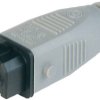 Hirschmann 930621106-1 Złącze męskie sieciowe STAK złącze żeńskie proste Łączna ilość styków: 2 + PE 16 A szary 1 szt.