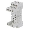 Podstawka, PIN-14, 10A, 250VAC, na szynę DIN, HR60 HR6XS42