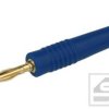 Wtyk bananowy 2mm;25.205.5;nieb. 10A;60V;lutowany;Amass