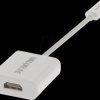 CCGB64650WT02 USB-AdapterCable, male Typ C > HDMI male, 0,2 m, white