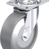 Blickle 946842 L-PO 125KA-ELS-FA Rolka obrotowa z blachy stalowej Średnica koła: 125 mm Maksymalne obciążenie: 250 kg 1