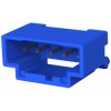 Connector, 5 pole, pitch 2.5 mm, straight, blue, 5-1971800-2