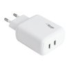 Ładowarka sieciowa Akyga AK-CH-19 40W 2x USB-C 20W PD Quick Charge 3.0 5-12V / 1.67-3A biała