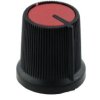 Red 6mm Pointer Knob