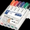 351 WP6 Whiteboard marker set, 2 mm, 6 colours