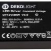 Deko Light FLAT, CV, UT12V/20W Sterownik LED 20 W 0 - 1670 mA 12 V 1 szt.