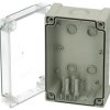 PC enclosure, (L x W x H) 90 x 122 x 187 mm, light gray (RAL 7035), IP65, 5824029