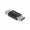 Delock 60035 USB 3.2 Gen 2 Adapter Type-C Male to Male Gender Changer Black