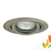 Oczko halogenowe, oprawa sufitowa punktowa ULKE CT-2119-BR-M 35W MR11 Gx4 IP20 313 KANLUX
