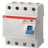 Wyłącznik różnicowo-prądowy 4P A 125A 30mA krótkozwłoczny F204 2CSF204401R1950
