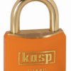 Kłódka Kasp K12440ORAA1 40 mm Samozatrzaskowa z zamkiem kluczykowym