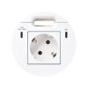 Meblowe gniazdo zasilające z USB-C 100W Simon 400 Flash 90