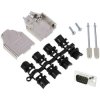 MH Connectors Mhdtzk9Hd15Ms-K D-Sub Pin Strip Set 9 Pins Solder Bucket 180°